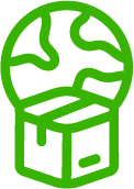 Ícono de exportación de fruta